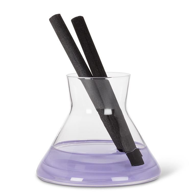 Lavender Vanilla Modern Diffuser with Calming Herbal Scent by Aromabotanical