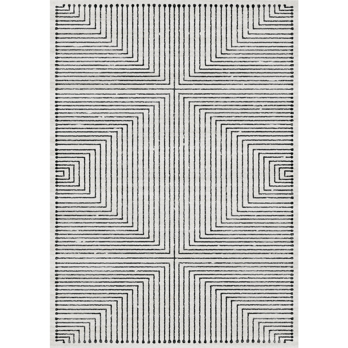 Bond Black & Ivory Rug