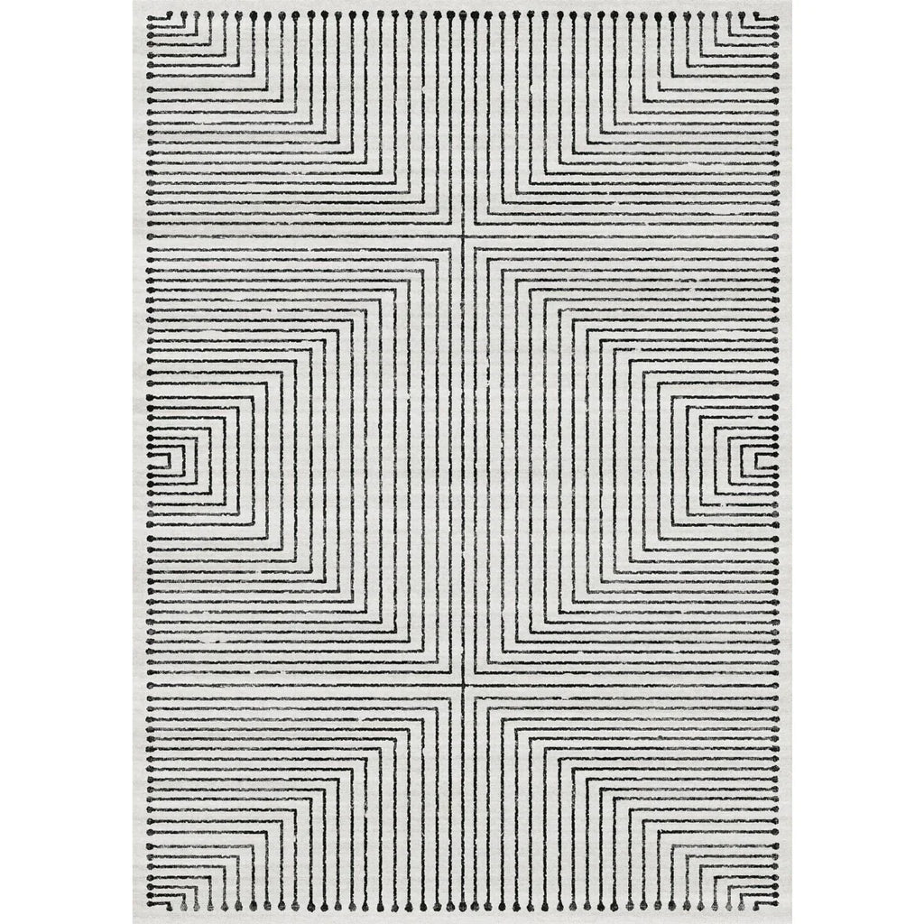 Bond Black & Ivory Rug