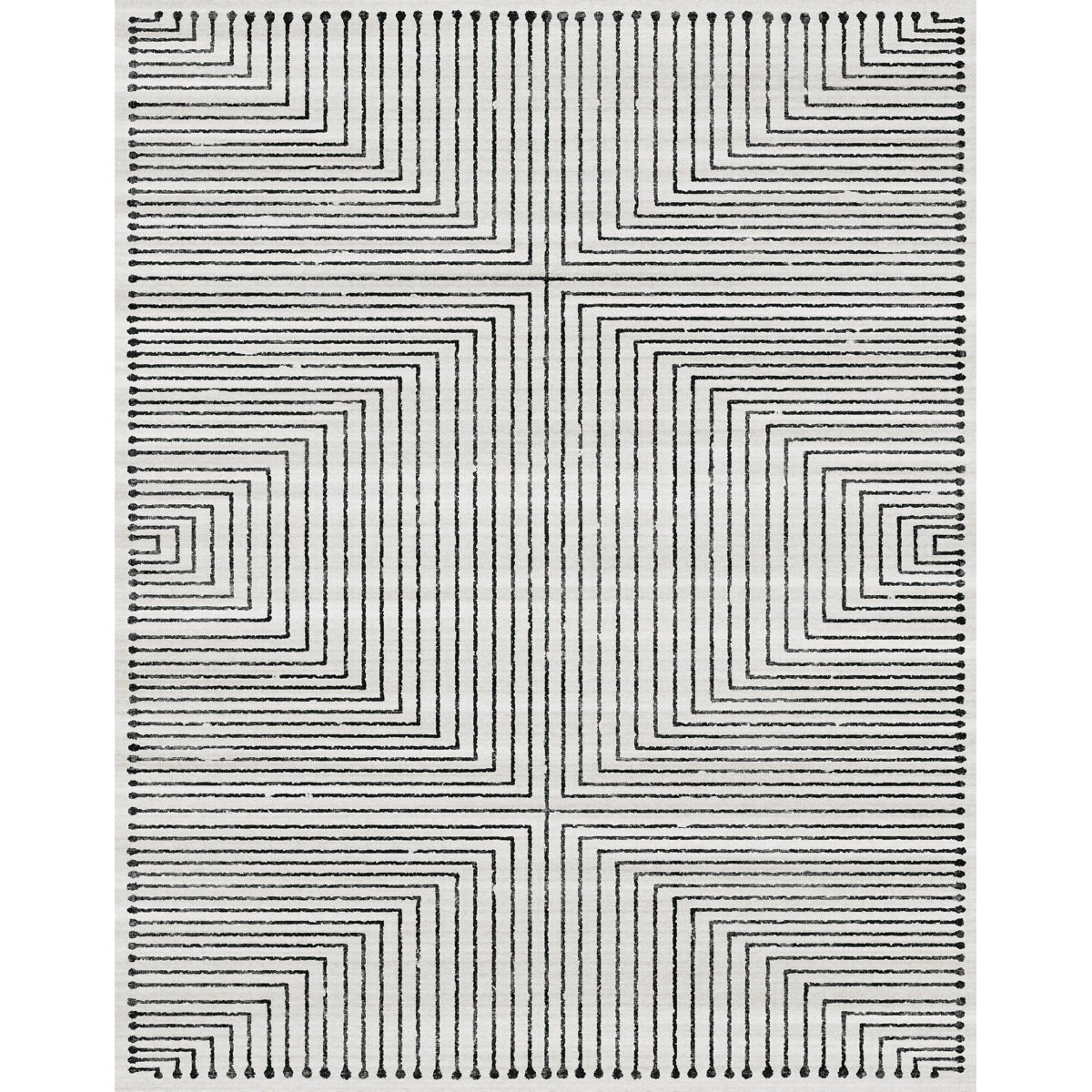 Bond Black & Ivory Rug