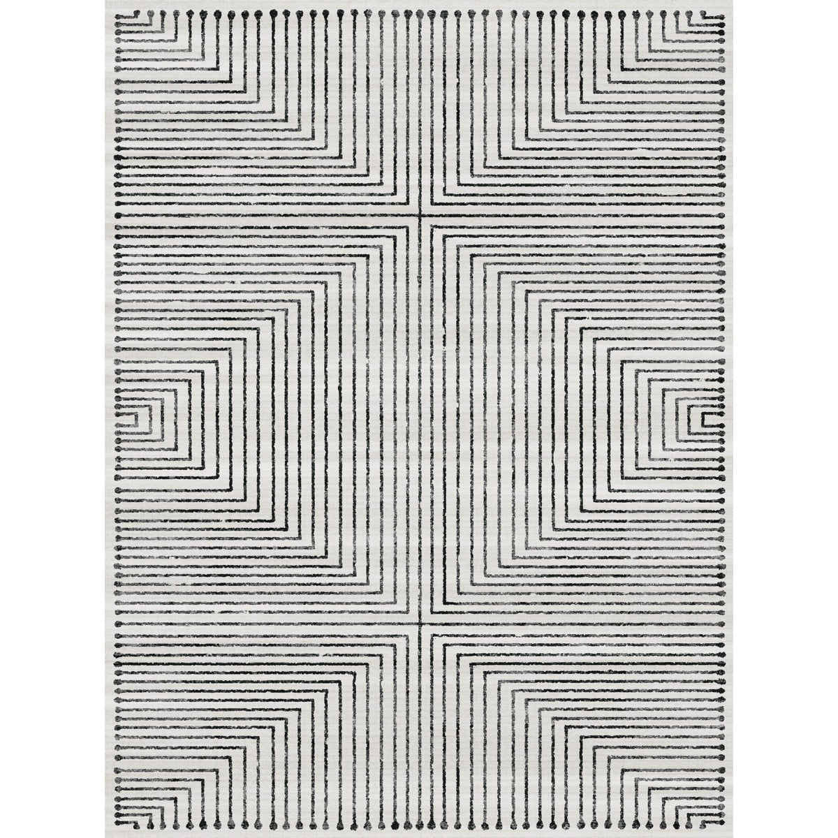 Bond Black & Ivory Rug