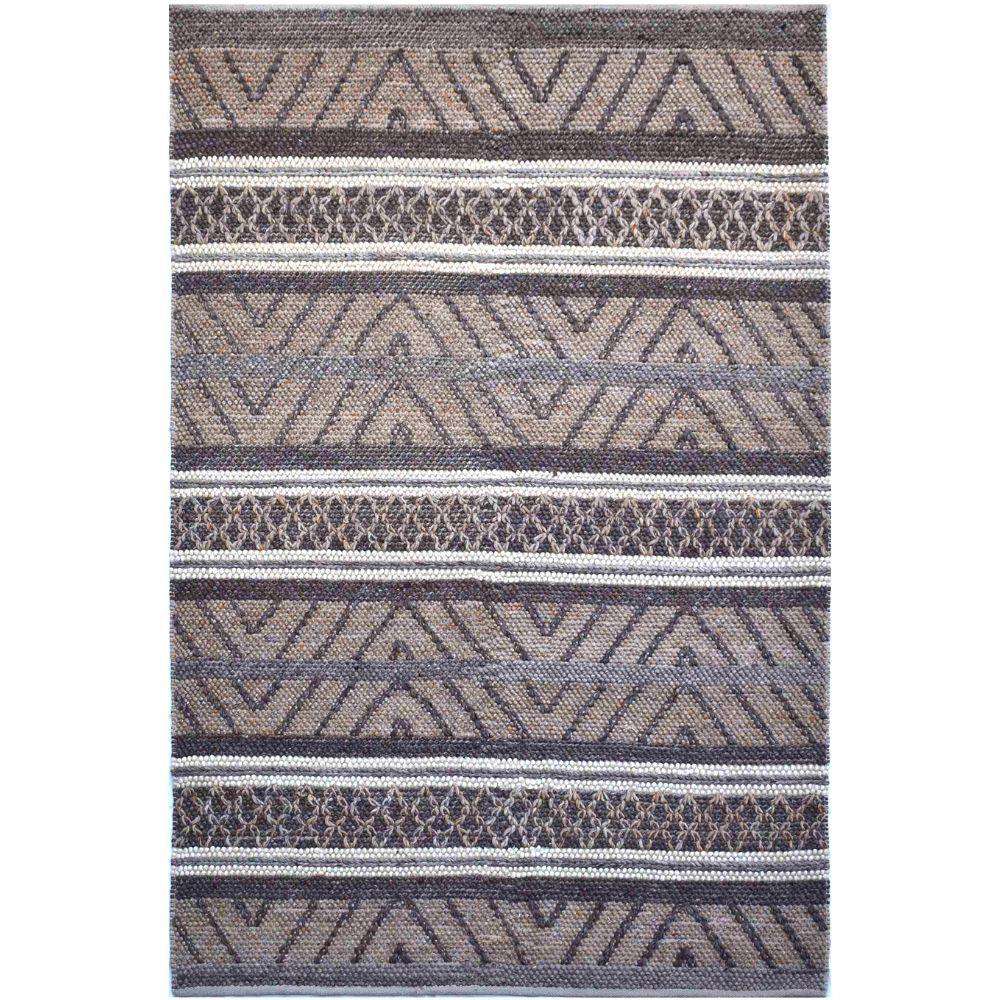 Jade Woven Wool 6X9 Rug