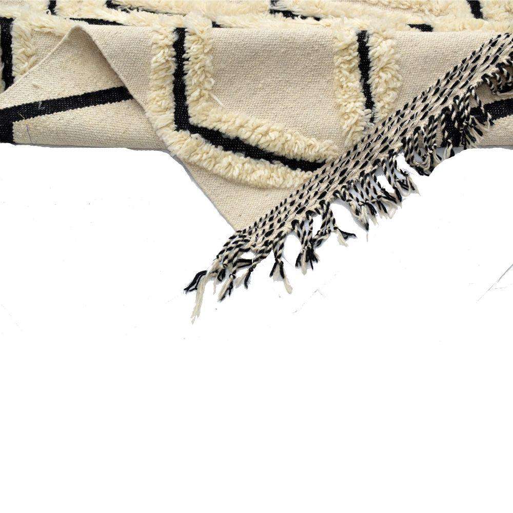 Amber Woven Wool 6X9 Rug