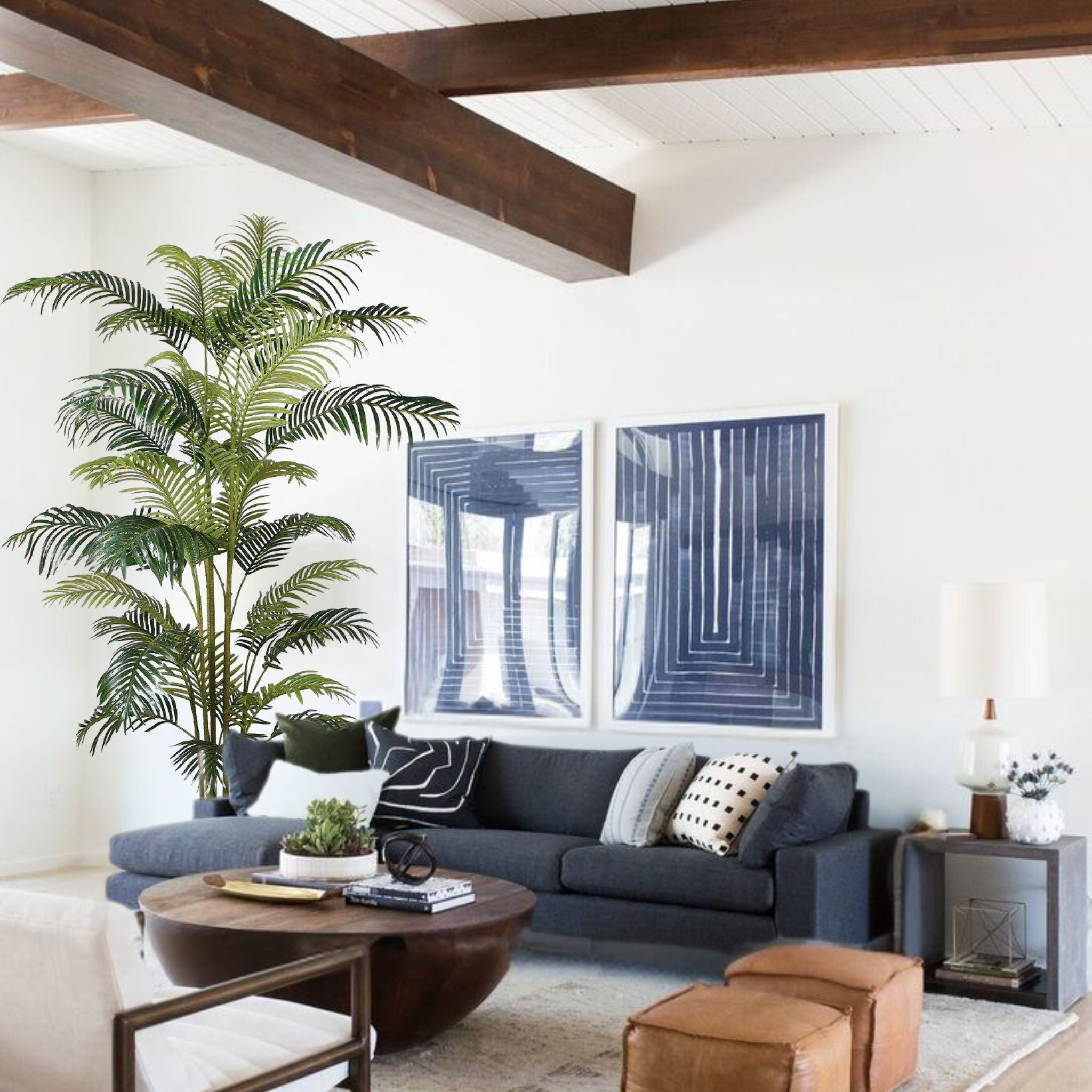 Arlo Artificial Hawaii Kwai Palm Tree Potted Plant (Multiple Sizes)