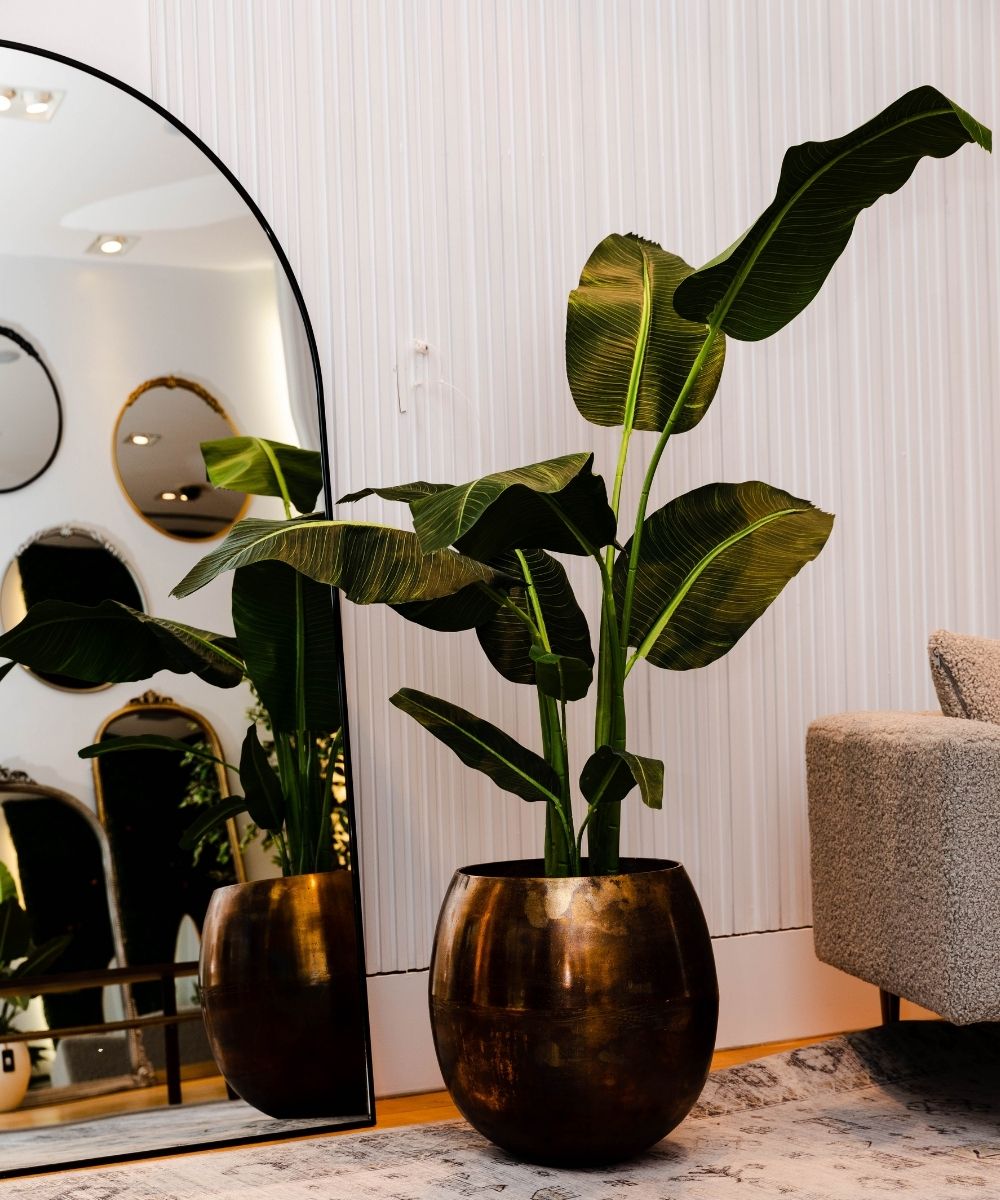 Dani Artificial Travellers Palm Tree Potted Plant (Multiple Sizes)