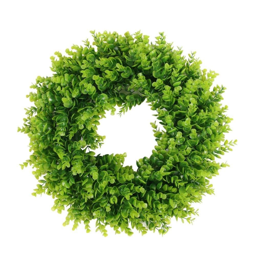 Elsie Artificial Eucalyptus Wreath 18.9''