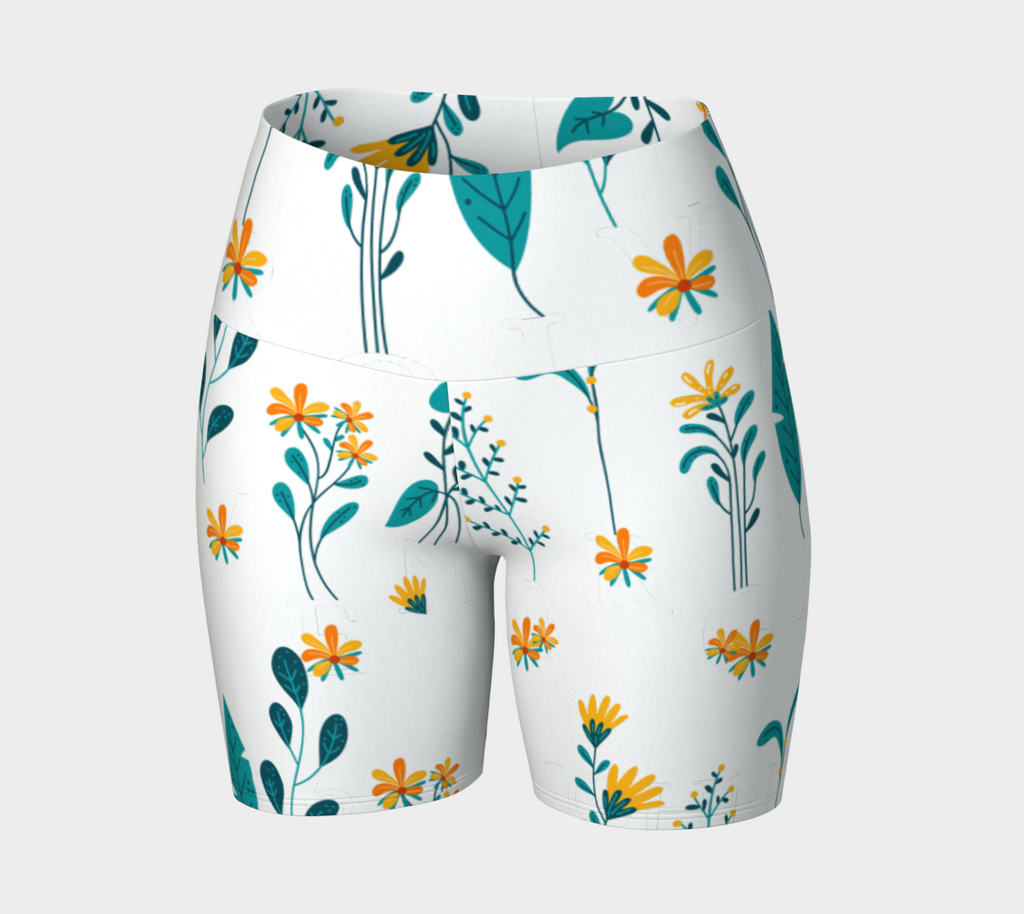 Art Yoga Shorts