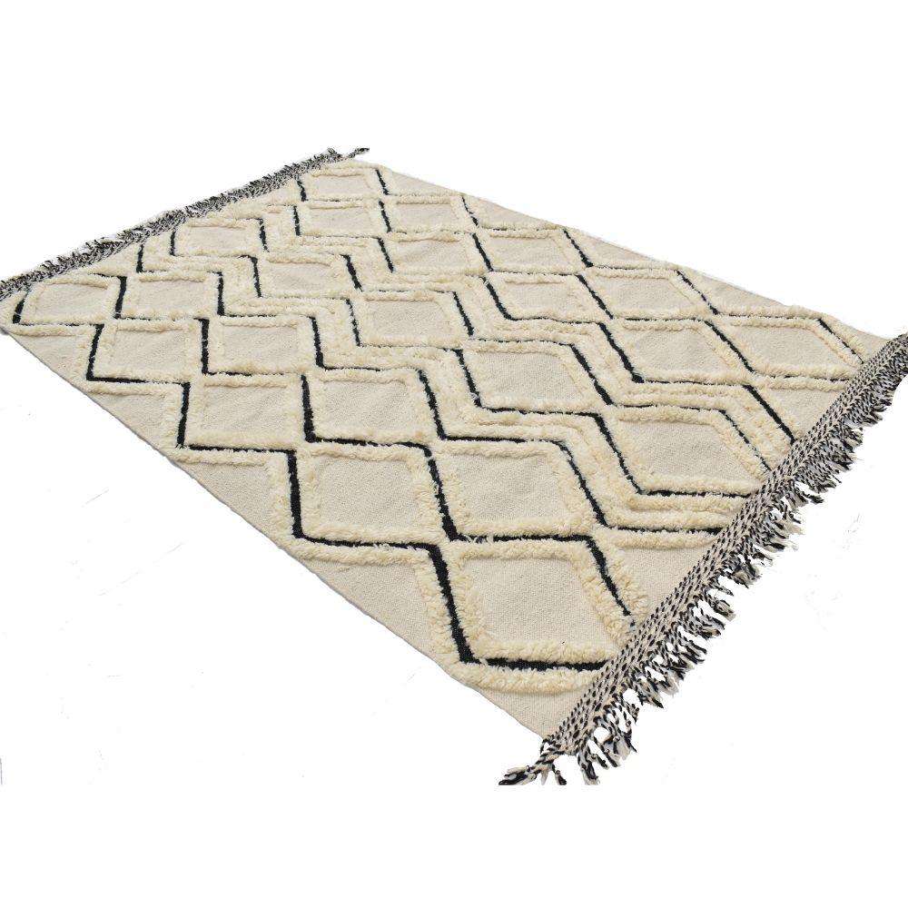 Amber Woven Wool 6X9 Rug