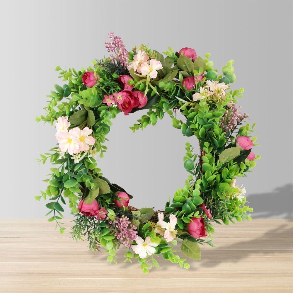 Jayla Artificial Floral Wreath 19.7''