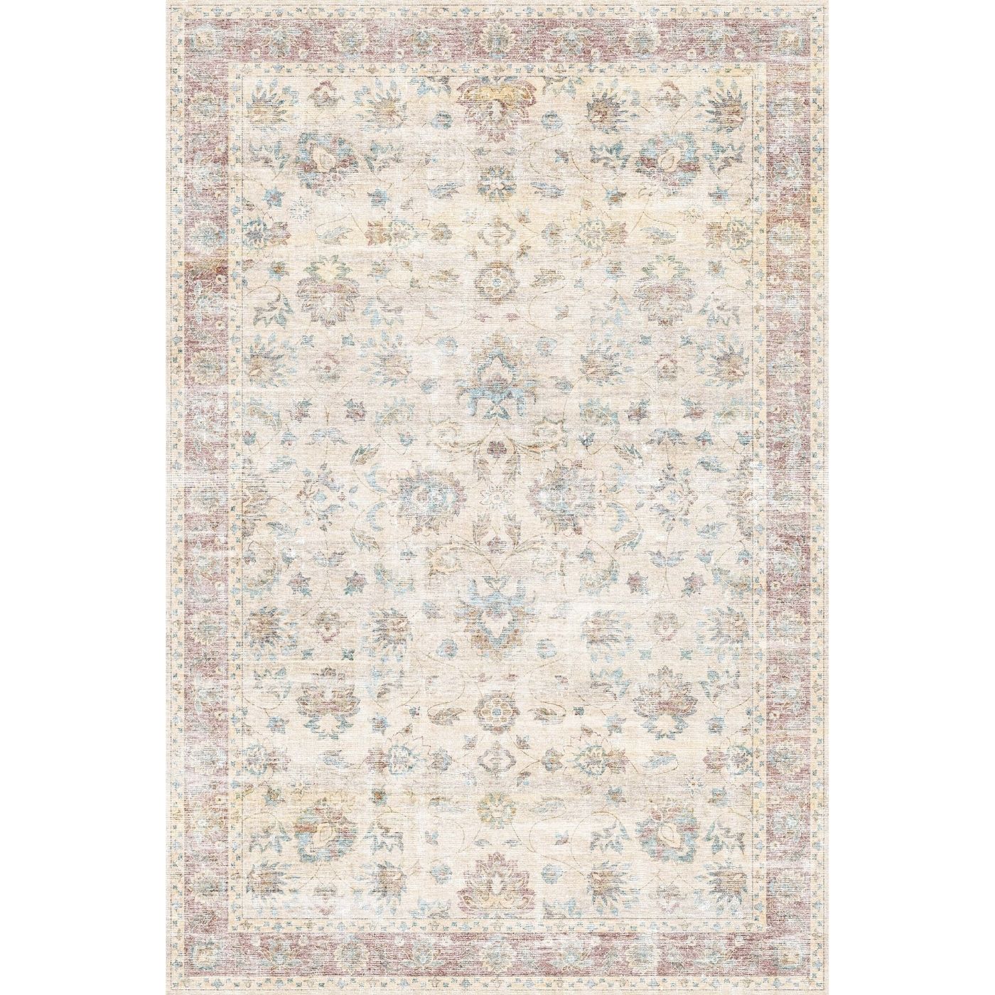 Aria Yellow Rose Lagoon Rug