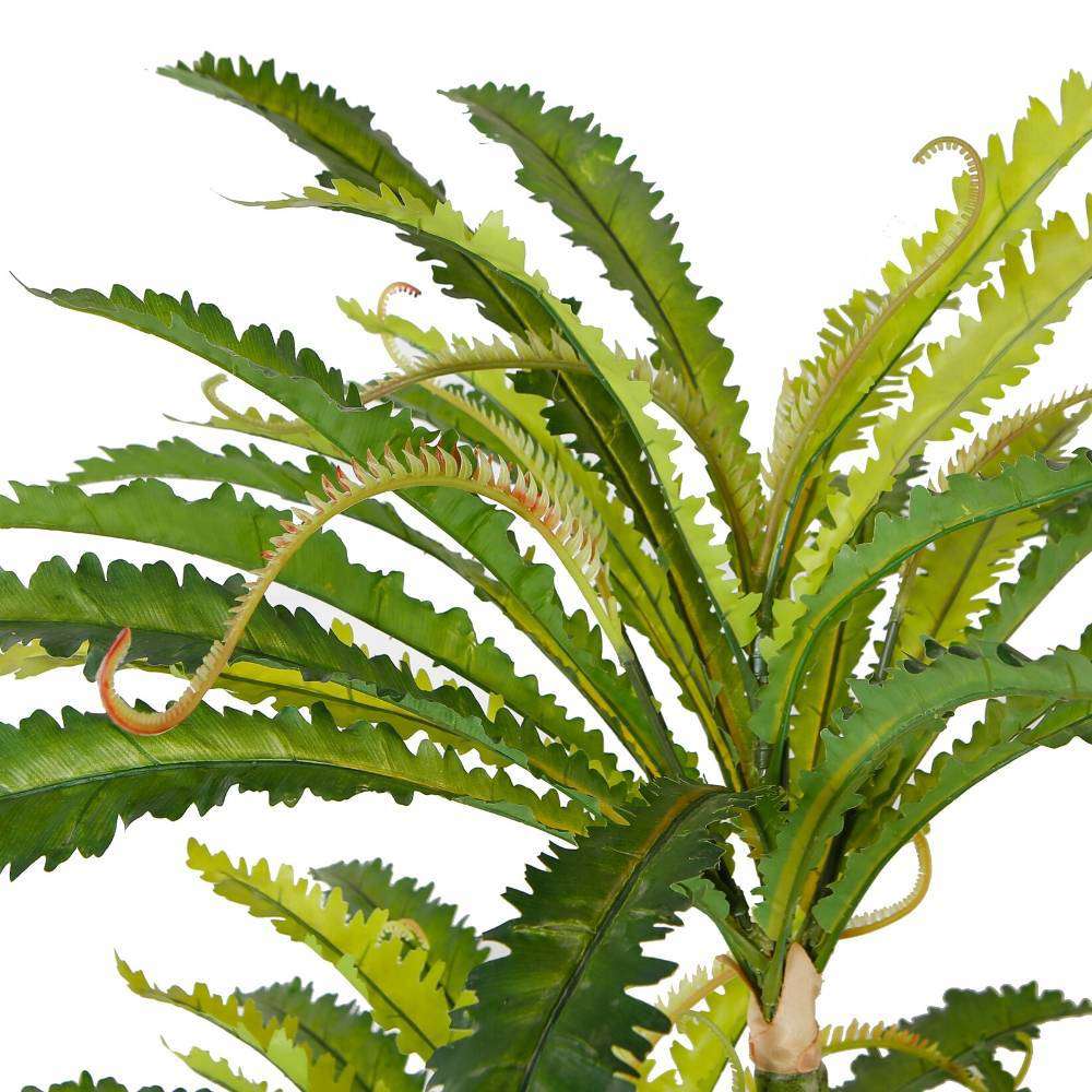 Alba Artificial Bird Nest Fern Potted Plant 5.2'