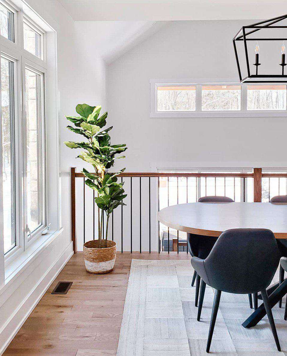 Alva Artificial Fiddle Leaf Potted Plant (Multiple Sizes)