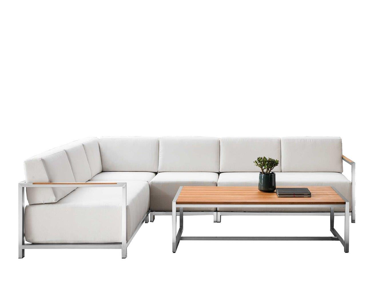 Acacia Lux Sectional with Sunbrella® Cushions