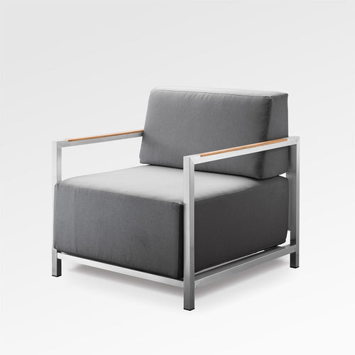 Acacia Lux Lounge Chair with Sunbrella® Cushions