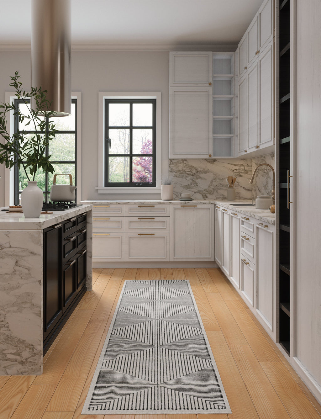 Bond Black & Ivory Rug