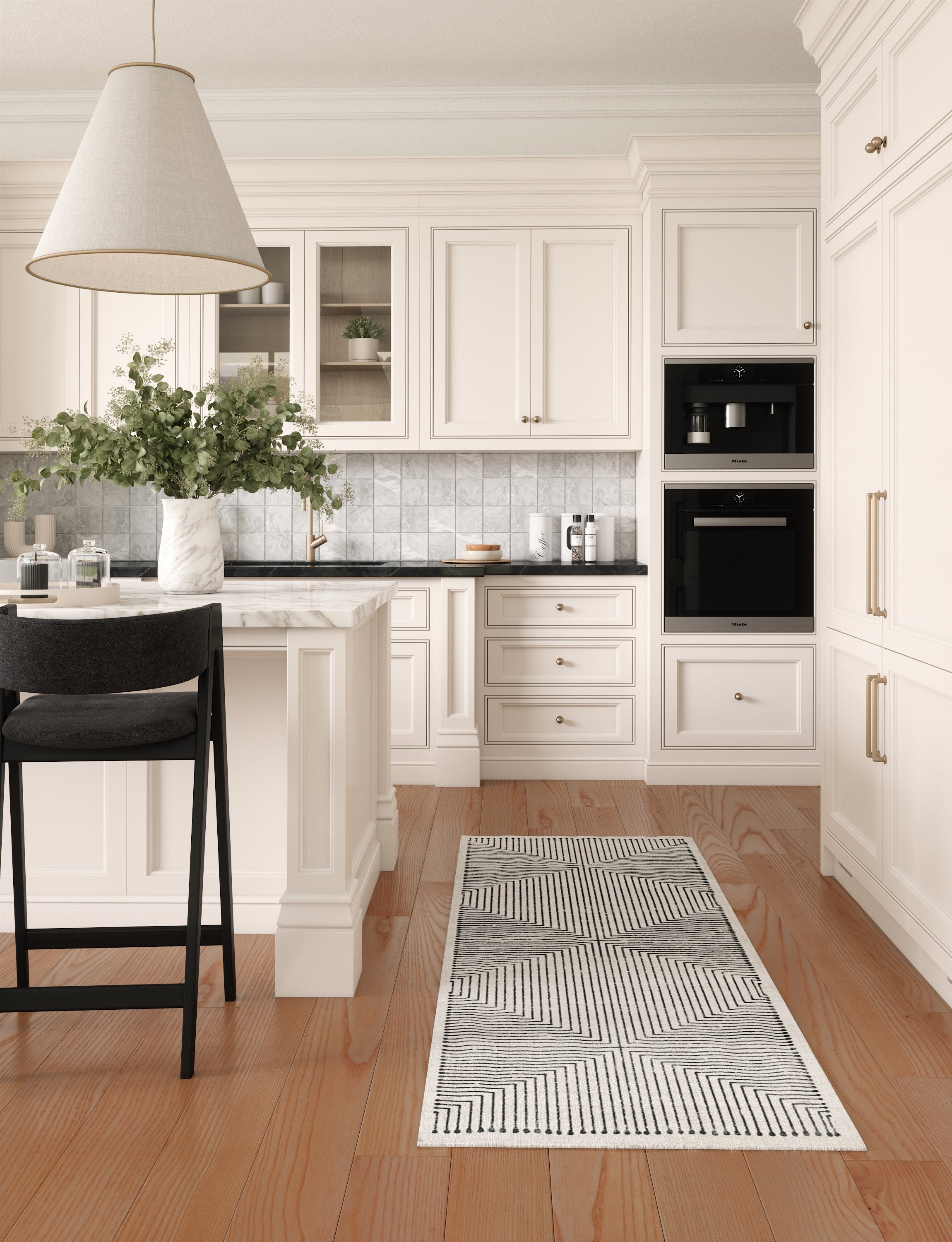 Bond Black & Ivory Rug