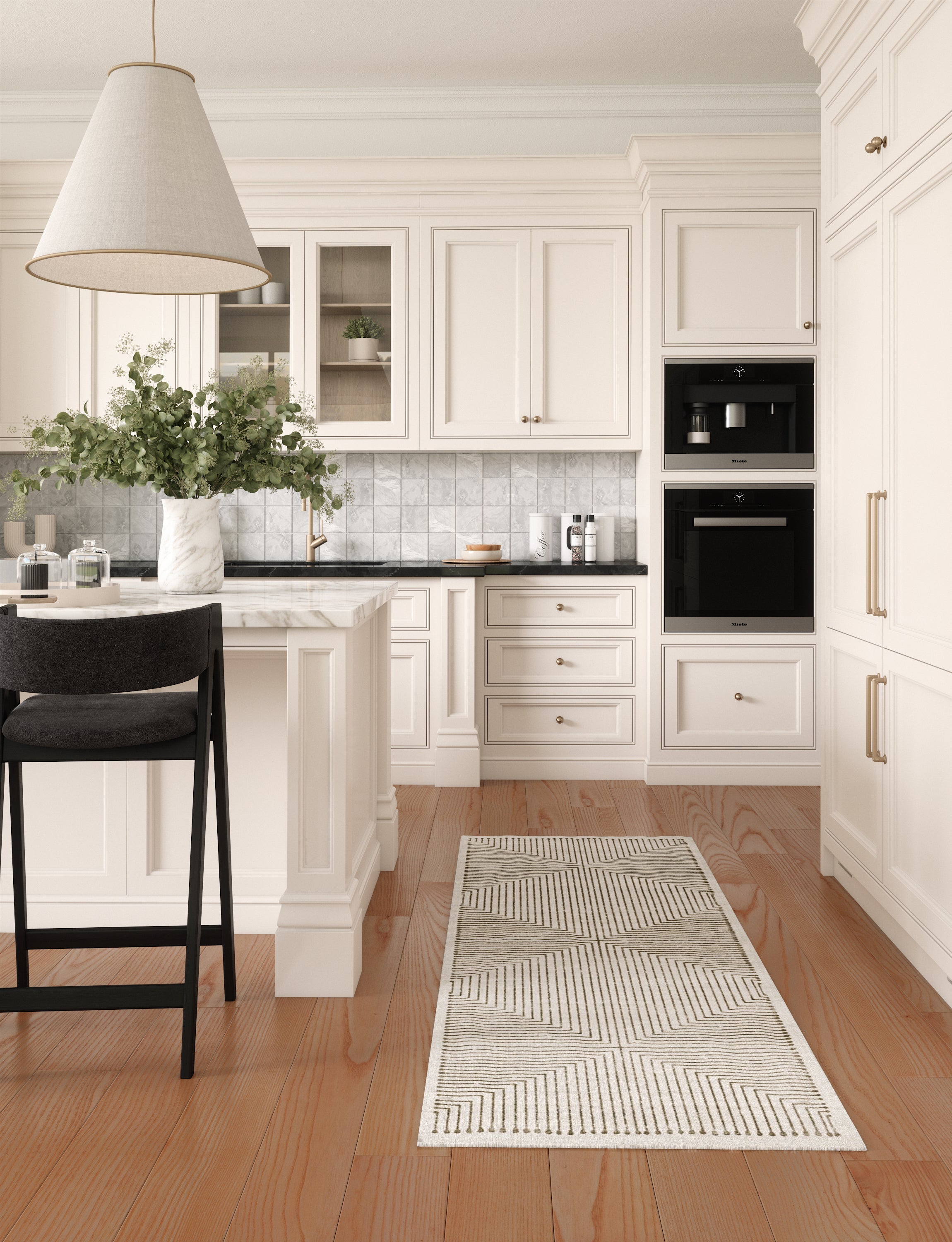 Bond Gold & Ivory Rug