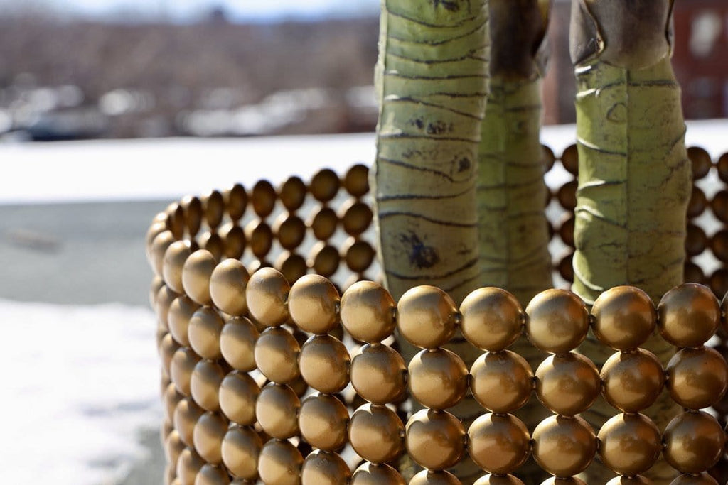 Lany - Brass Mid- Century Planter