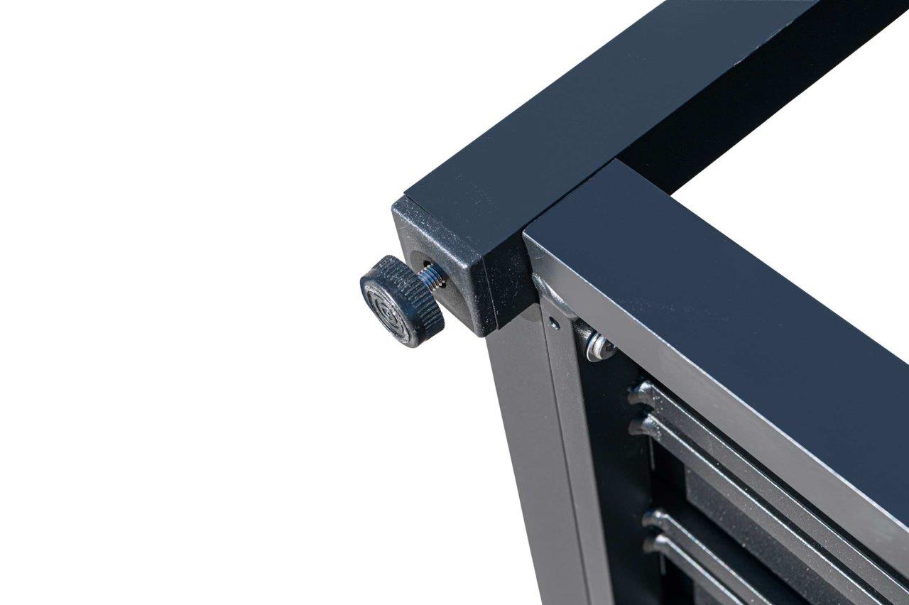 Chestnut Lux Black Aluminum Coffee Table