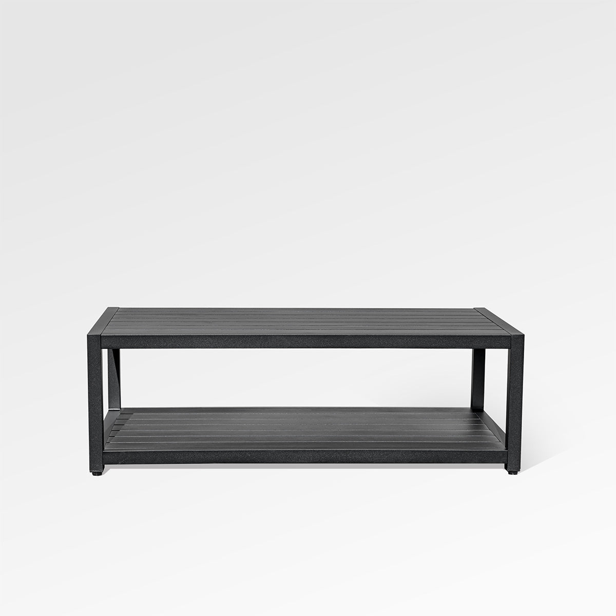Chestnut Lux Black Aluminum Coffee Table