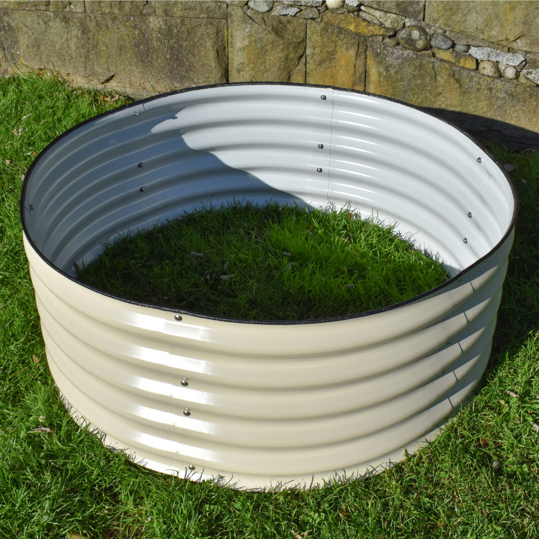 17" Tall Round Garden Bed Kit