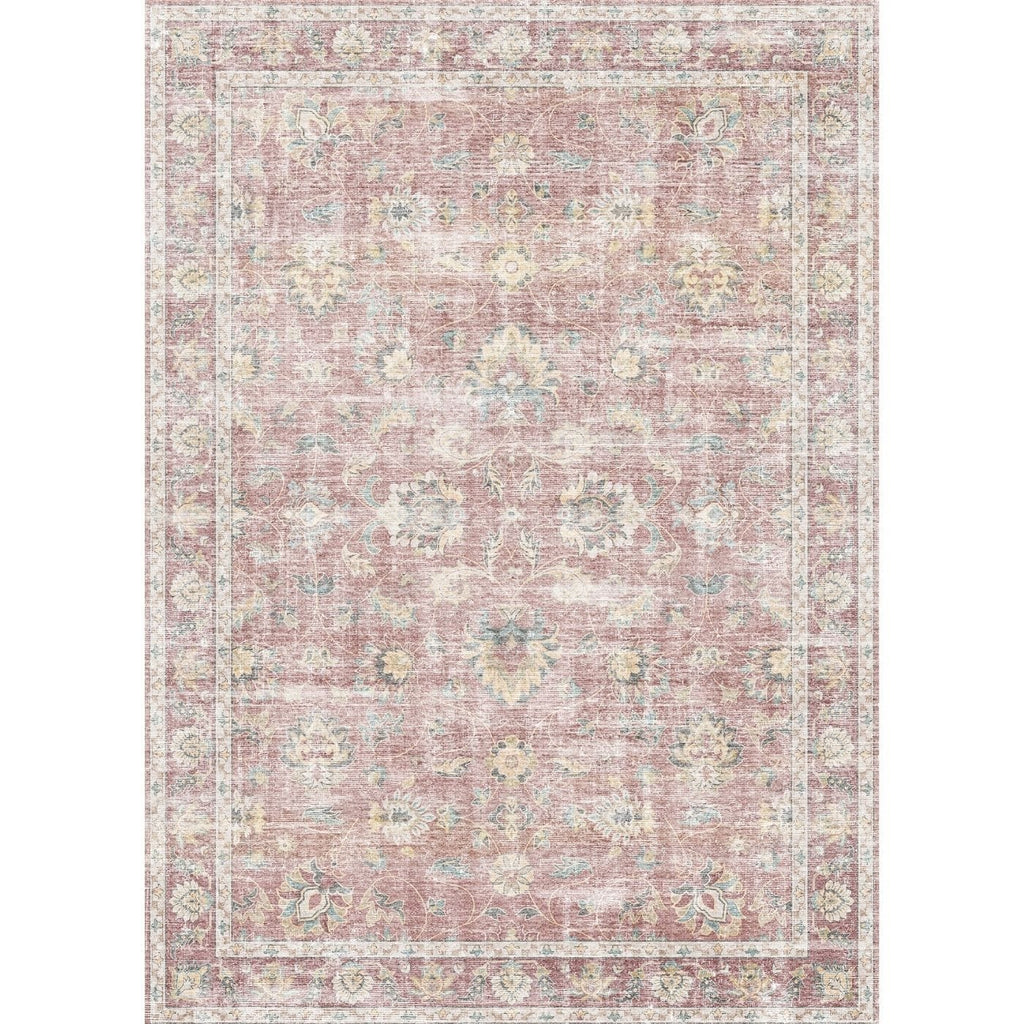 Elyse Pink Yellow Rug