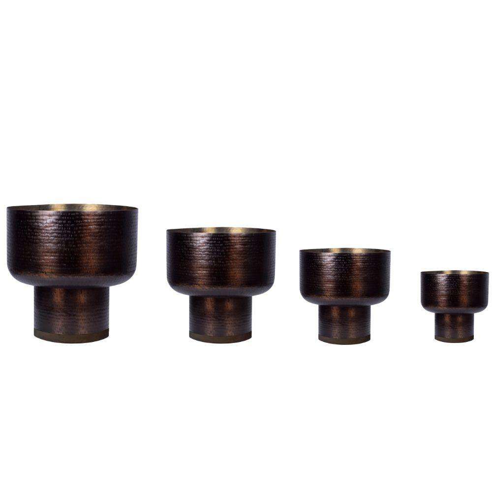 Lupe - Copper Mid-Century Mushroom Planter (Multiple Sizes)