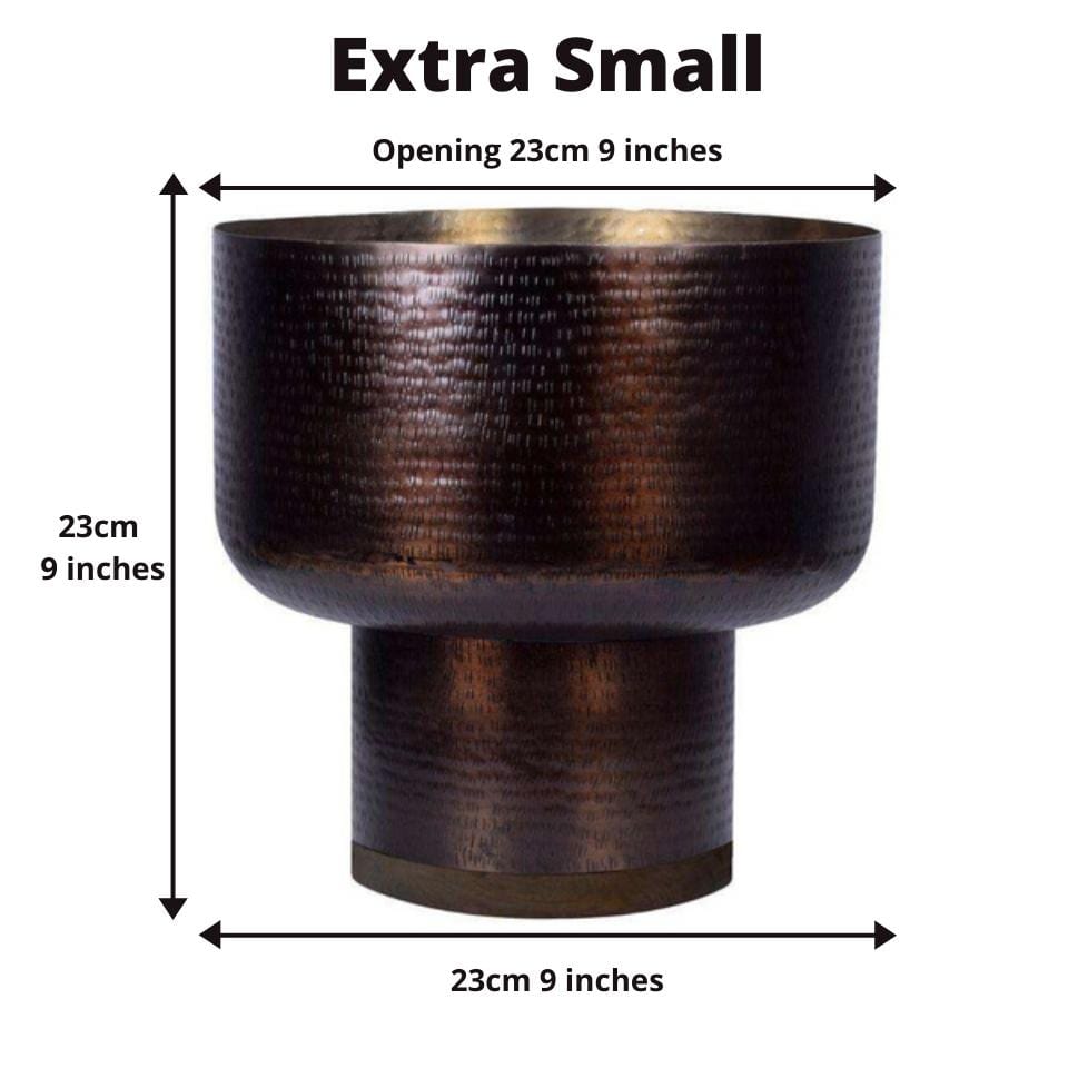 Lupe - Copper Mid-Century Mushroom Planter (Multiple Sizes)