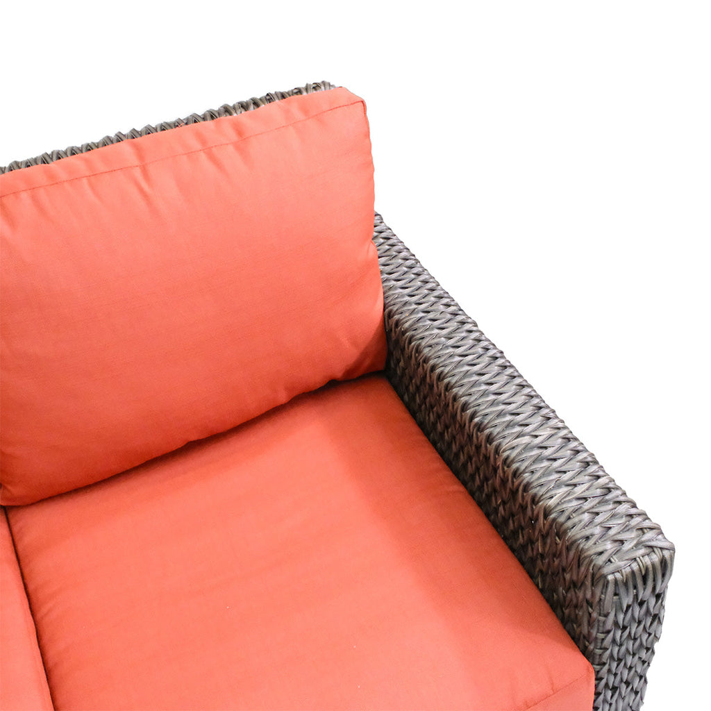 Laguna Point 6-Piece Wicker Outdoor Sectional Set with Coffee Table