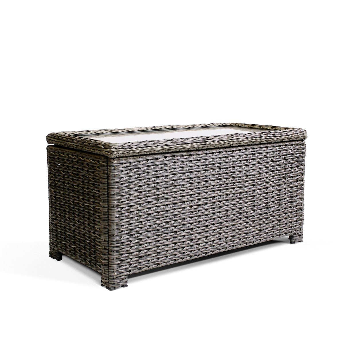 Laguna Point Wicker Outdoor Storage Chest Coffee Table
