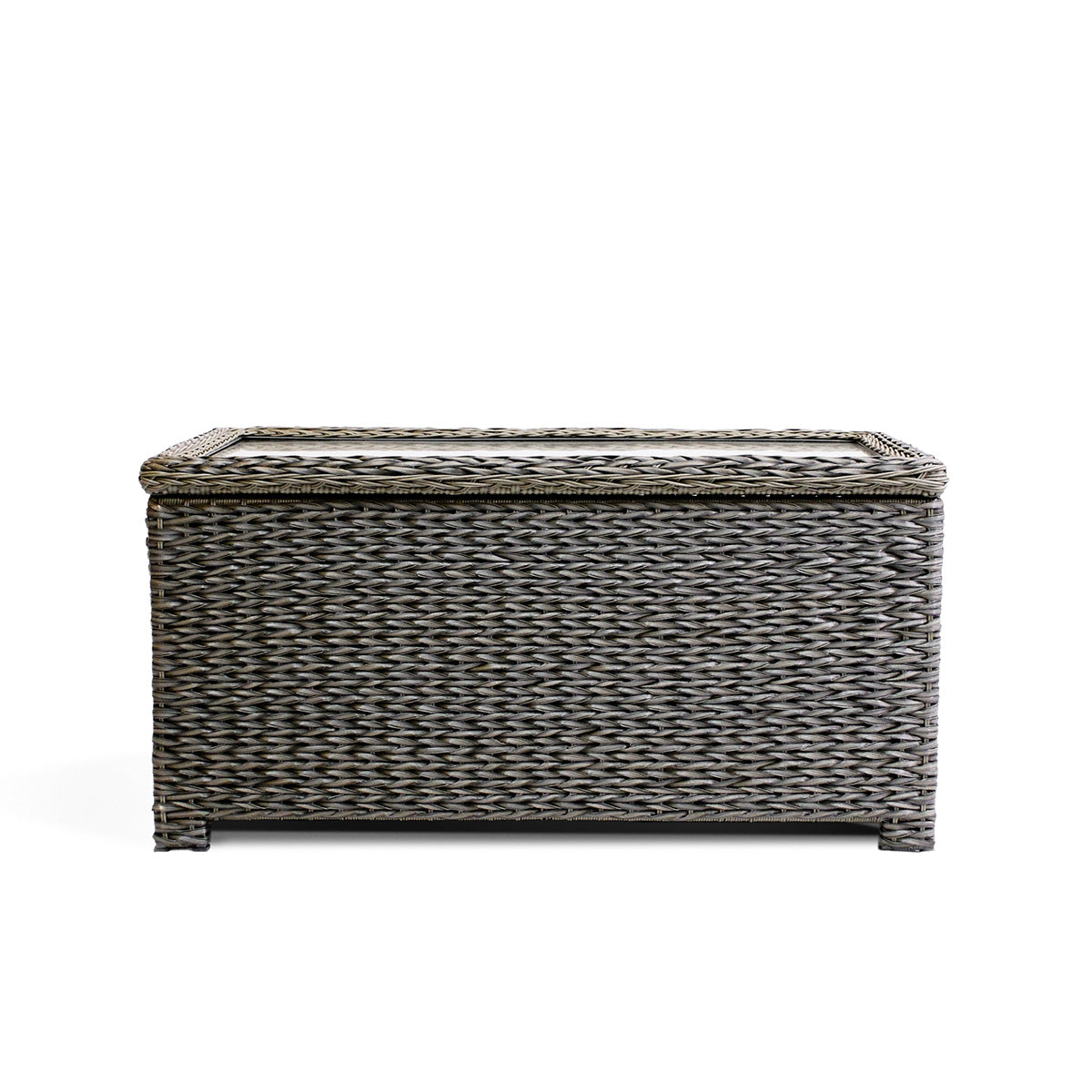 Laguna Point Wicker Outdoor Storage Chest Coffee Table