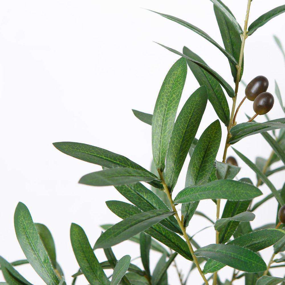 Madero Potted Faux Olive Plant
