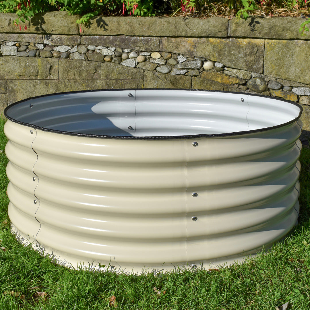 17" Tall Round Garden Bed Kit