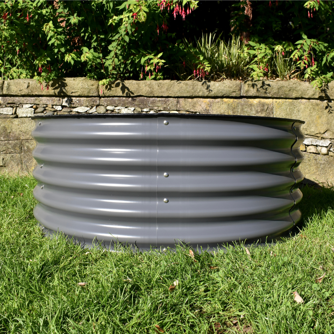 17" Tall Round Garden Bed Kit