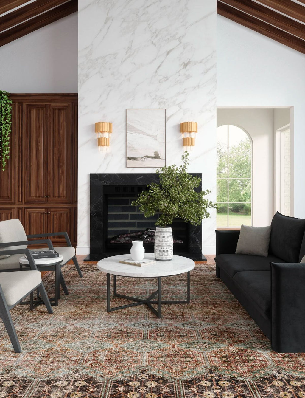 Layla Sage Taupe Rug