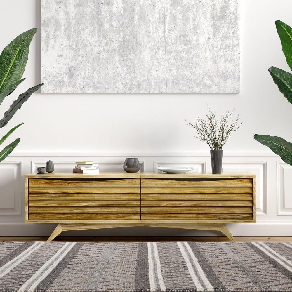 Jade Woven Wool 6X9 Rug