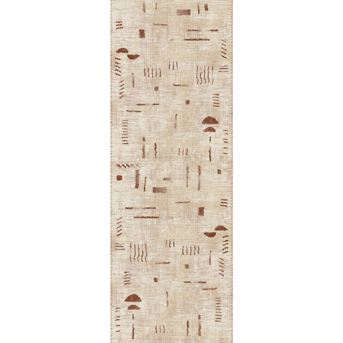 Jama Natural Red Rug