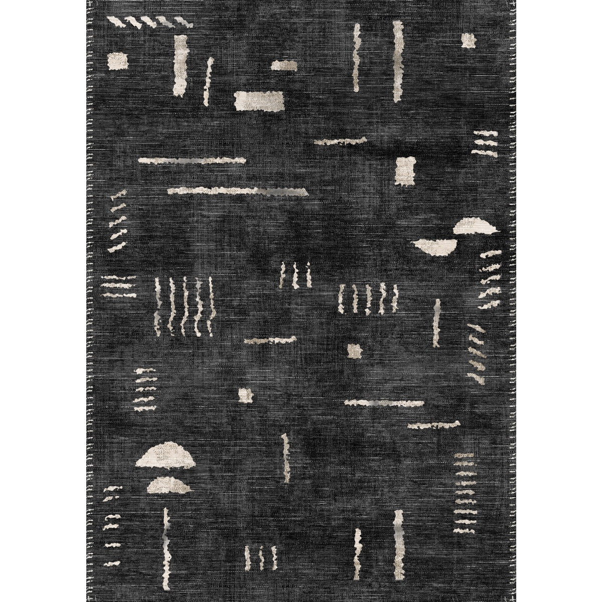 Jama Black Rug