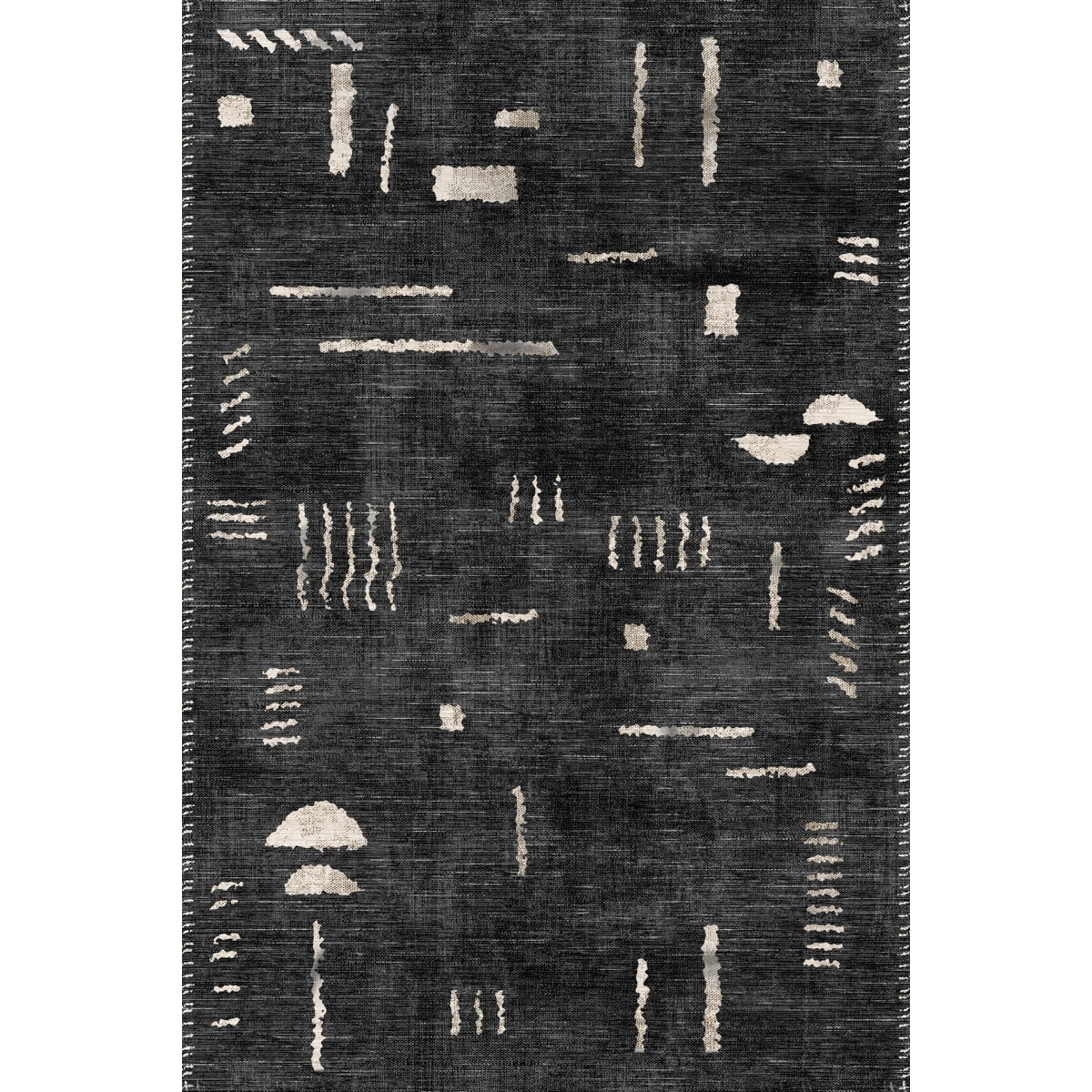 Jama Black Rug