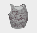 Art Athletic Crop Top