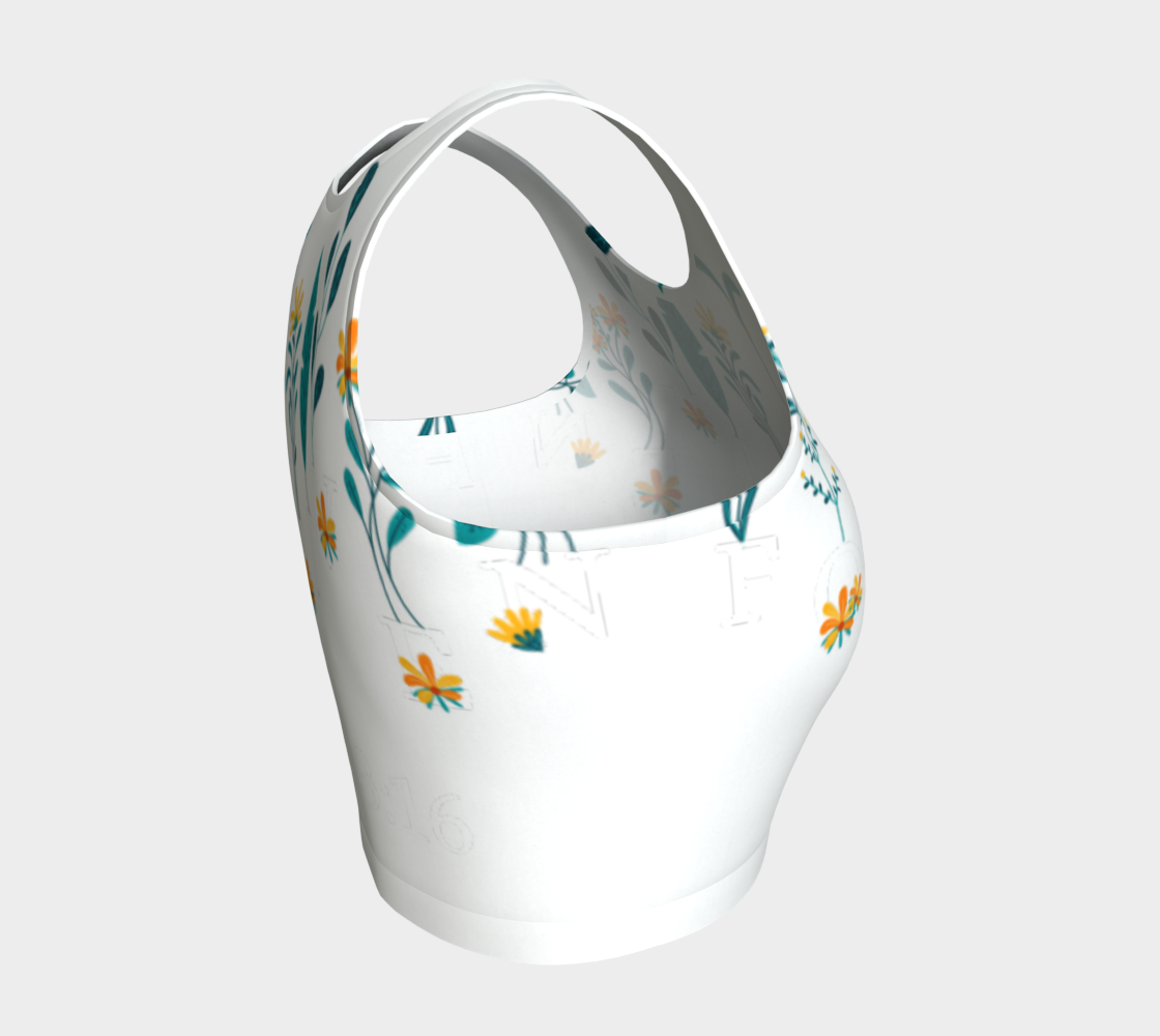 Art Athletic Crop Top