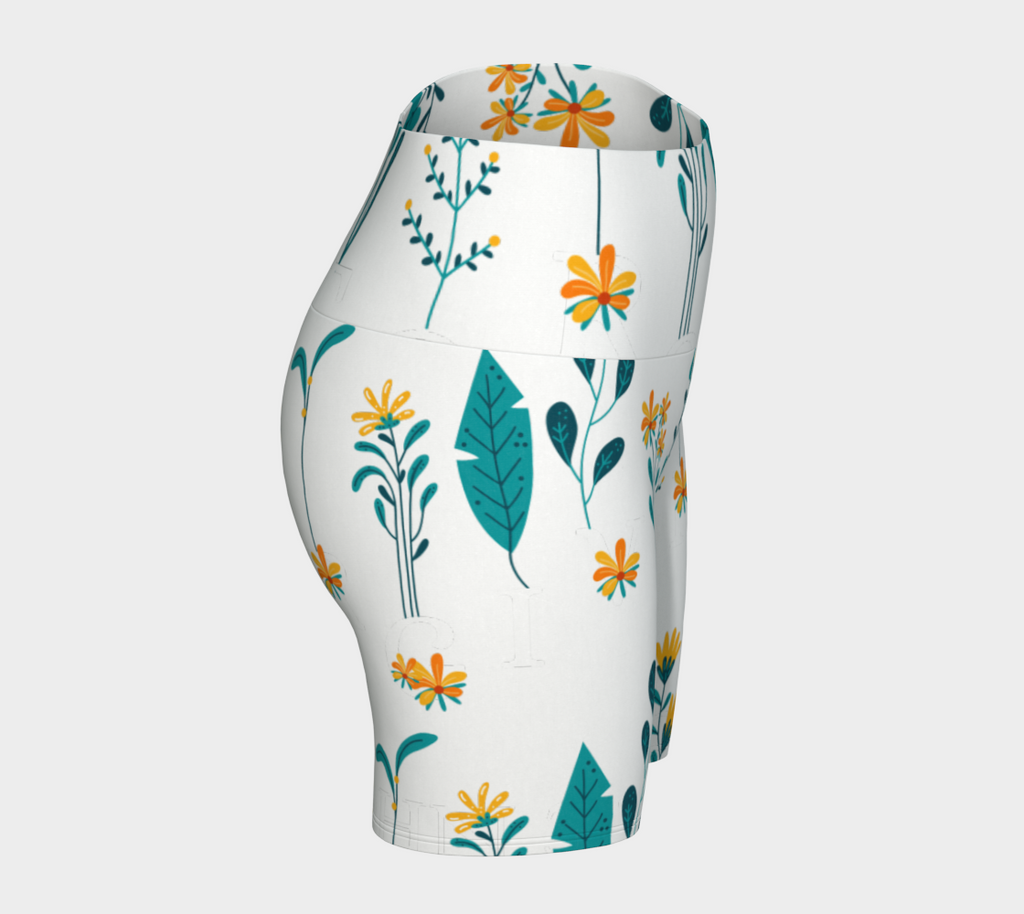 Art Yoga Shorts