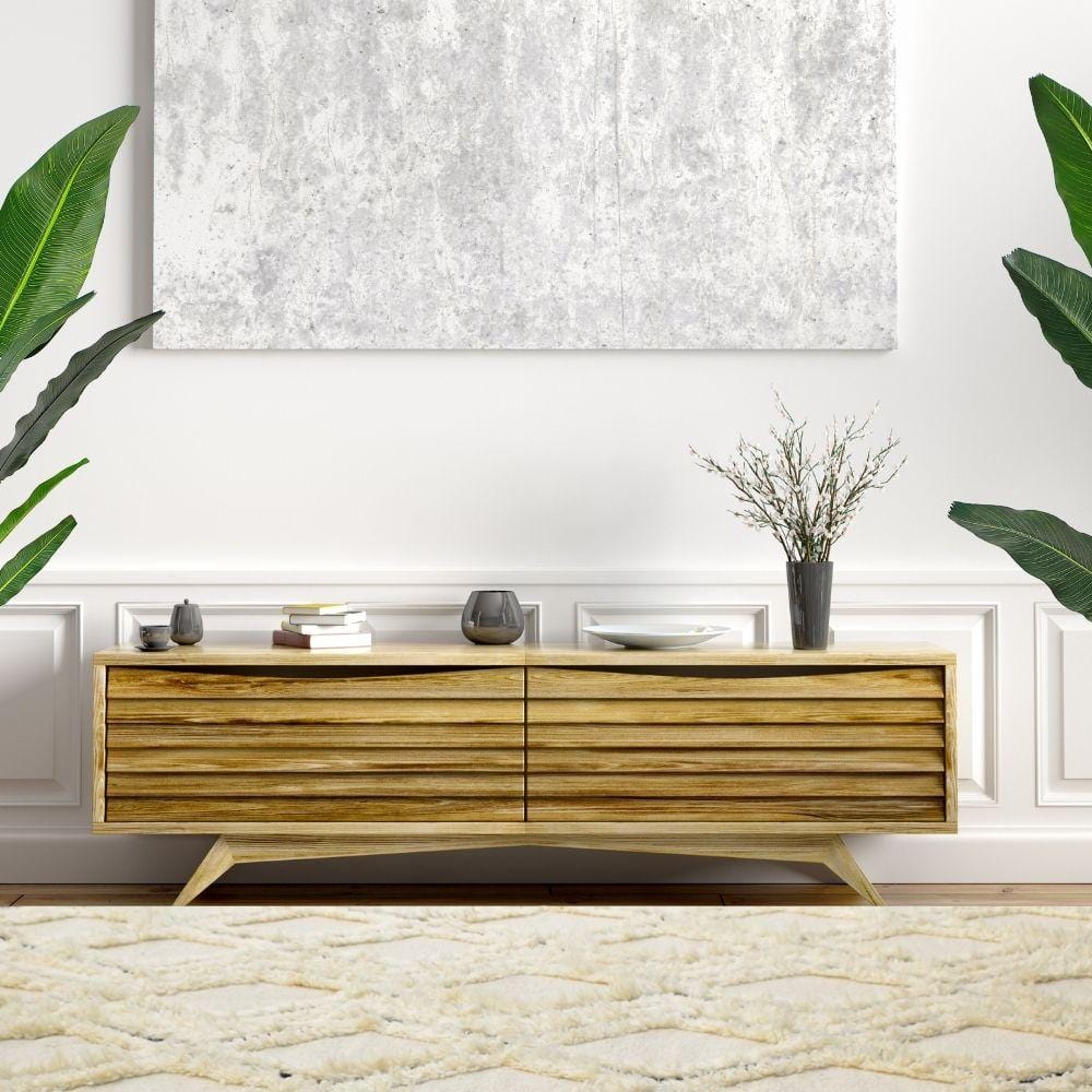 Amber Woven Wool 6X9 Rug